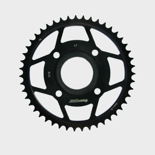 SUPERSPROX SUPERSPROX REAR STEEL 47T, BLACK SU4107847B