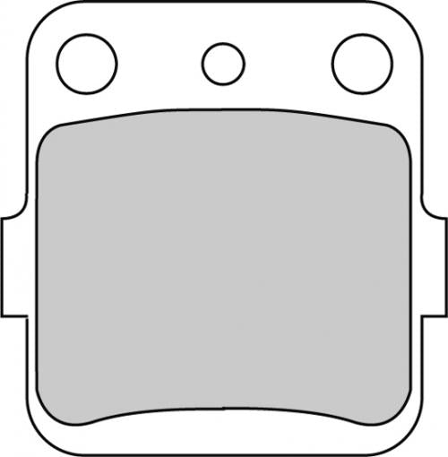 FERODO FDB381EF BRAKE PADS ORGANIC