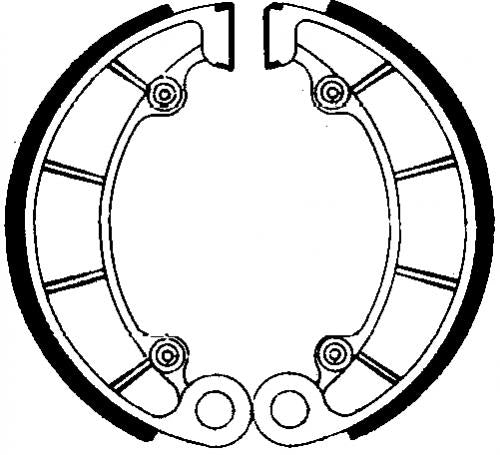 FERODO FSB761 BRAKE SHOES