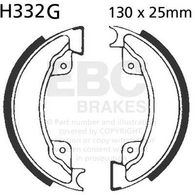 EBC H332G EBC BRAKE SHOES
