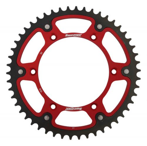 SUPERSPROX SUPERSPROX REAR STEALTH 50T, RED, 520 SU6151250R