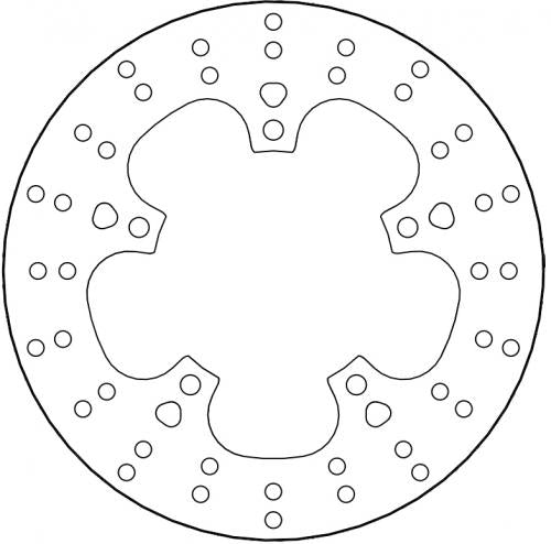 MOTO MASTER 110743, HALO FIXED DISC 230