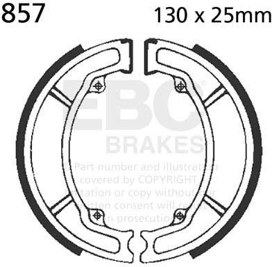 EBC 857 EBC BRAKE SHOES