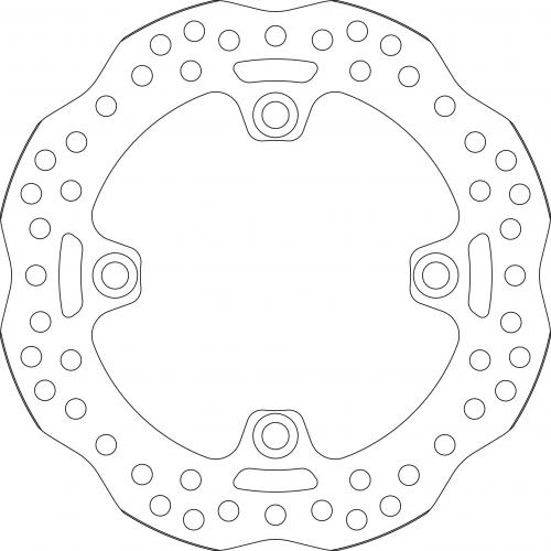 SBS UPGRADE BRAKE DISC 6110