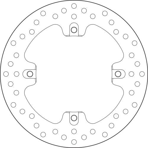 BREMBO BRAKE DISC, 68B407J1