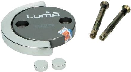 LUMA LOCKS EVO ANCHOR - SOLIDO ANCHOR EVOLUTION (CHROME & GRE