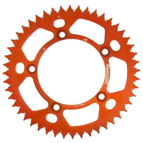 SUPERSPROX SUPERSPROX REAR ALU 48T, ORANGE, 420