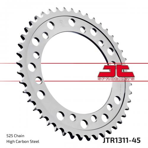 JT SPROCKETS REAR STEEL 45T, 525 JTR131145