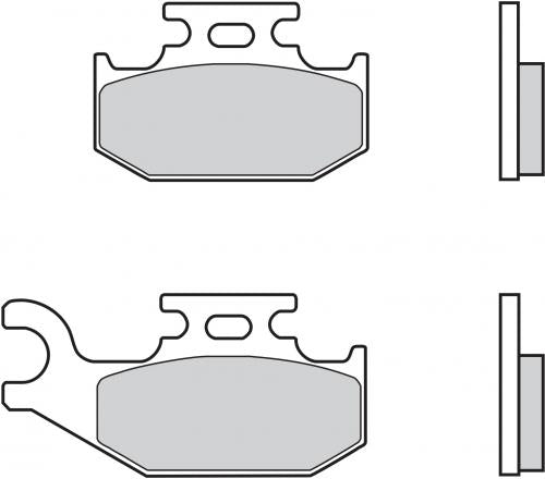 BREMBO 07GR50SD BRAKE PADS SINTER