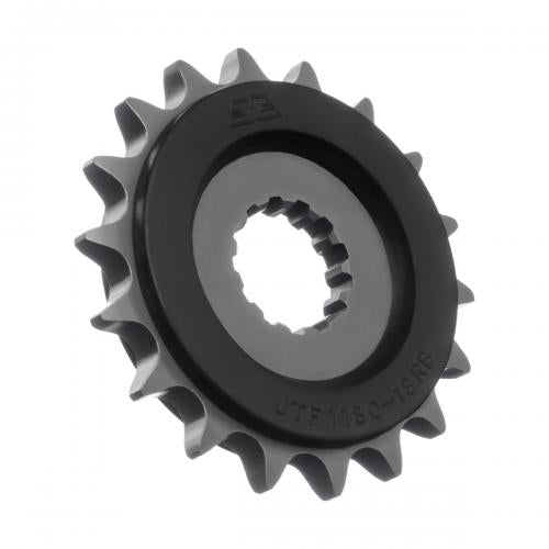 JT SPROCKETS FRONT STEEL 18T RB, 530 JTF118018R