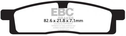 EBC FA 119R EBC DISC PADS