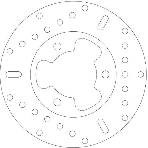 EBC BRAKE DISC MD9162D SCOOTER BRAKE DISCS