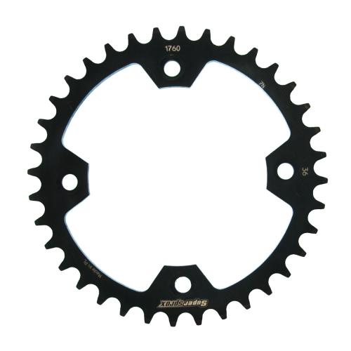 SUPERSPROX SUPERSPROX REAR STEEL 36T, BLACK, 520 SU4176036B