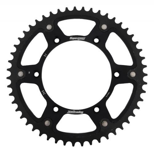 SUPERSPROX SUPERSPROX REAR STEALTH 51T, BLACK, 520 SU624551B