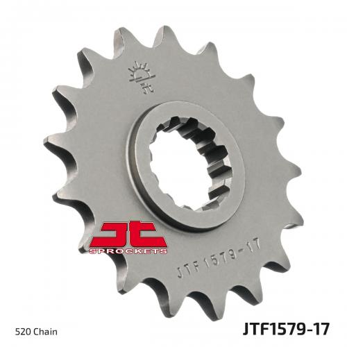 JT SPROCKETS FRONT STEEL 17T, 520 JTF157917