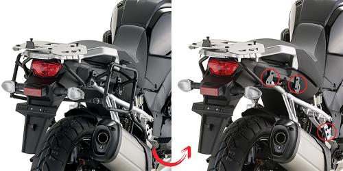 KAPPA KLR3105-TUB.SIDECASE HOLD DL1000V-STROM '1