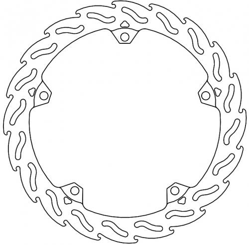 MOTO MASTER 110880, FLAME DISC