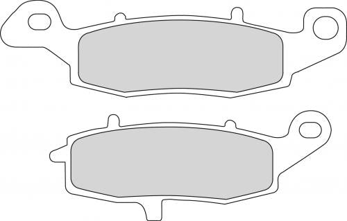 FERODO FDB2049P BRAKE PADS ORGANIC