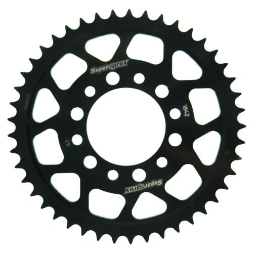 SUPERSPROX SUPERSPROX REAR STEEL 45T, BLACK, 428 SU4184245B