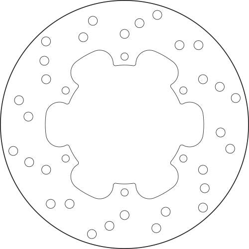 BREMBO BRAKE DISC, 68B40738