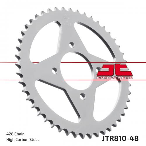 JT SPROCKETS REAR STEEL 48T, 428 JTR081048