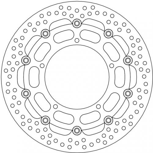 MOTO MASTER 112161, HALO FLOATING ALU DISC 310