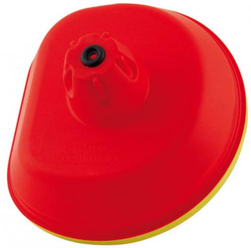 RTECH AIR BOX COVER HONDA RED/YELLOW 560210060