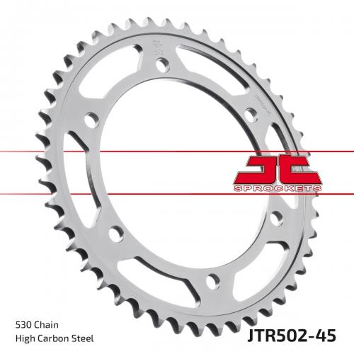 JT SPROCKETS REAR STEEL 45T, 530 JTR050245