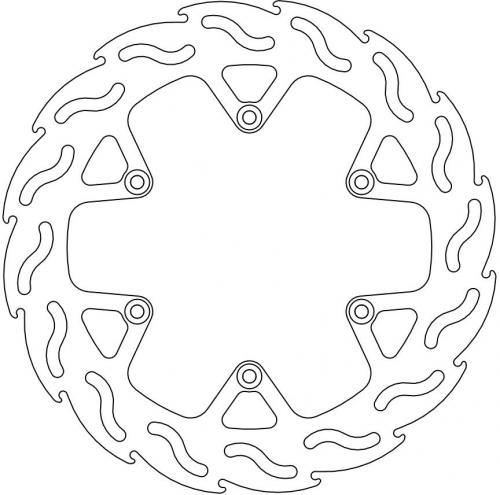 MOTO MASTER 110600, FLAME FIXED DISC 240