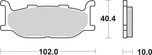 SBS 170MS BRAKE PADS SINTER