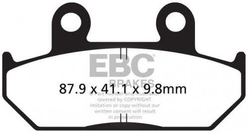 EBC FA 124/2V EBC SEMI SINTERED DISC PADS