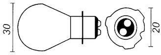 ELECTRICAL 12V 35/35W SUZUKI 3-LUG BULB P7027