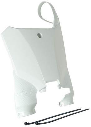 RTECH FACTORY FRONT NUMBER PLATE WHITE 569745178