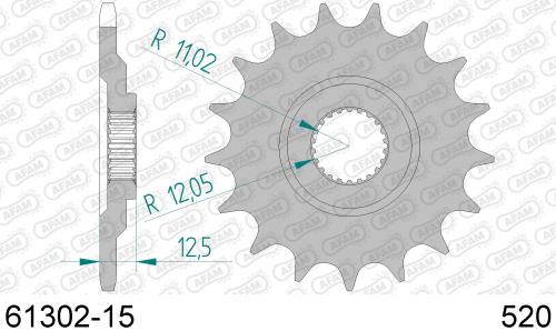 AFAM FRONT 15T, 520 AF16130215