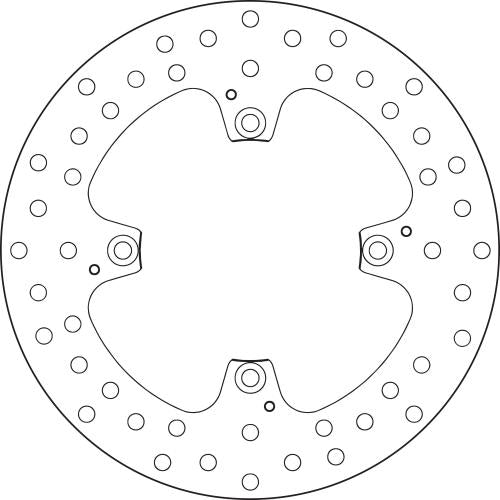 BREMBO BRAKE DISC, 68B407H0