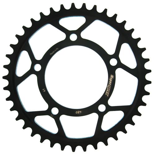 SUPERSPROX SUPERSPROX REAR STEEL 41T, BLACK, 530 SU448941B