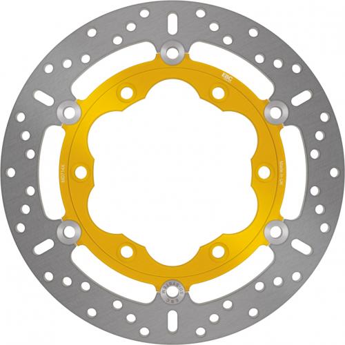 EBC BRAKE DISC MD714X 6 BUTTON FLOAT ROUND DISC
