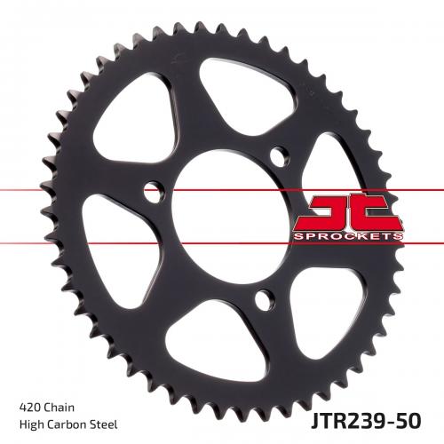 JT SPROCKETS REAR STEEL 50T, 420 JTR023950