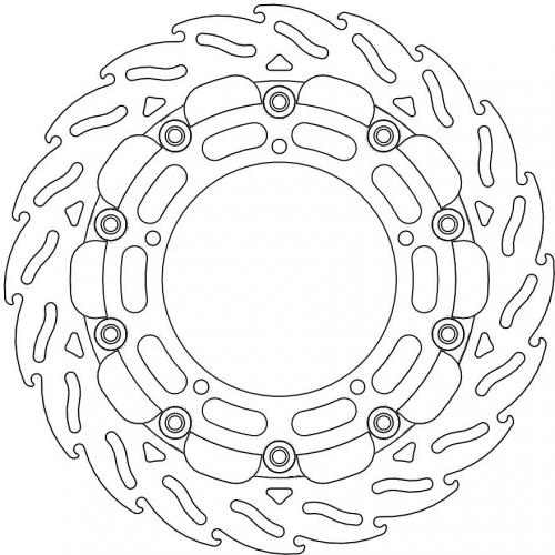 MOTO MASTER 112097, FLAME 5,5MM RACING SERIES