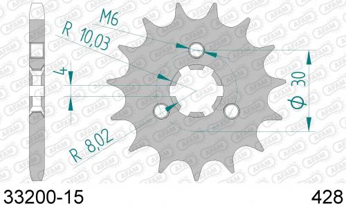 AFAM FRONT 15T, 428 AF13320015
