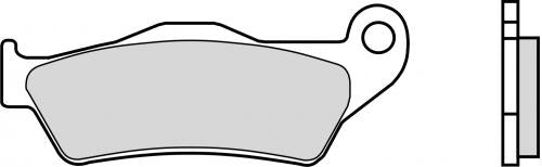 BREMBO 07001CC BRAKE PADS ORGANIC
