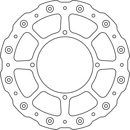 FERODO FMD0399MXR FIXED BRAKE DISC