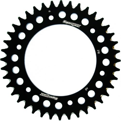 SUPERSPROX SUPERSPROX REAR ALU 40T, BLACK, 520 SU221040B