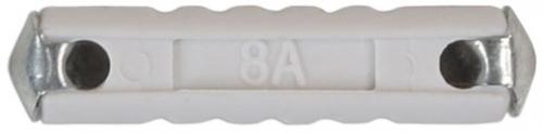 LASER TOOLS CONTINENTAL AUTO FUSES 8A, WHITE 100PC