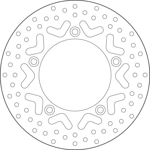 BREMBO BRAKE DISC, 68B40794