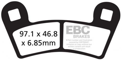 EBC FA 456TT EBC DISC PADS
