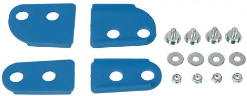 RTECH SPACERS SET FOR HEADLIGHTS TM BLUE