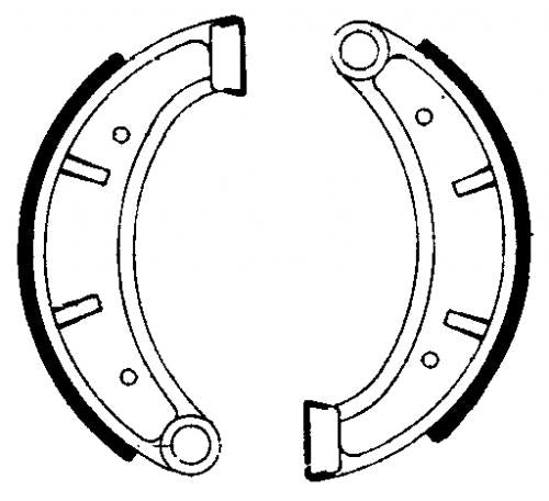 FERODO FSB813 BRAKE SHOES