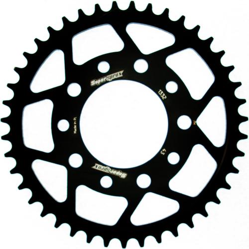 SUPERSPROX SUPERSPROX REAR STEEL 43T, BLACK, 525 SU4133243B