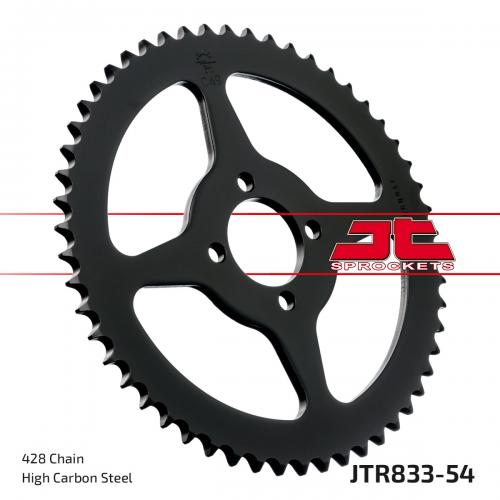 JT SPROCKETS REAR STEEL 54T, 428 JTR083354